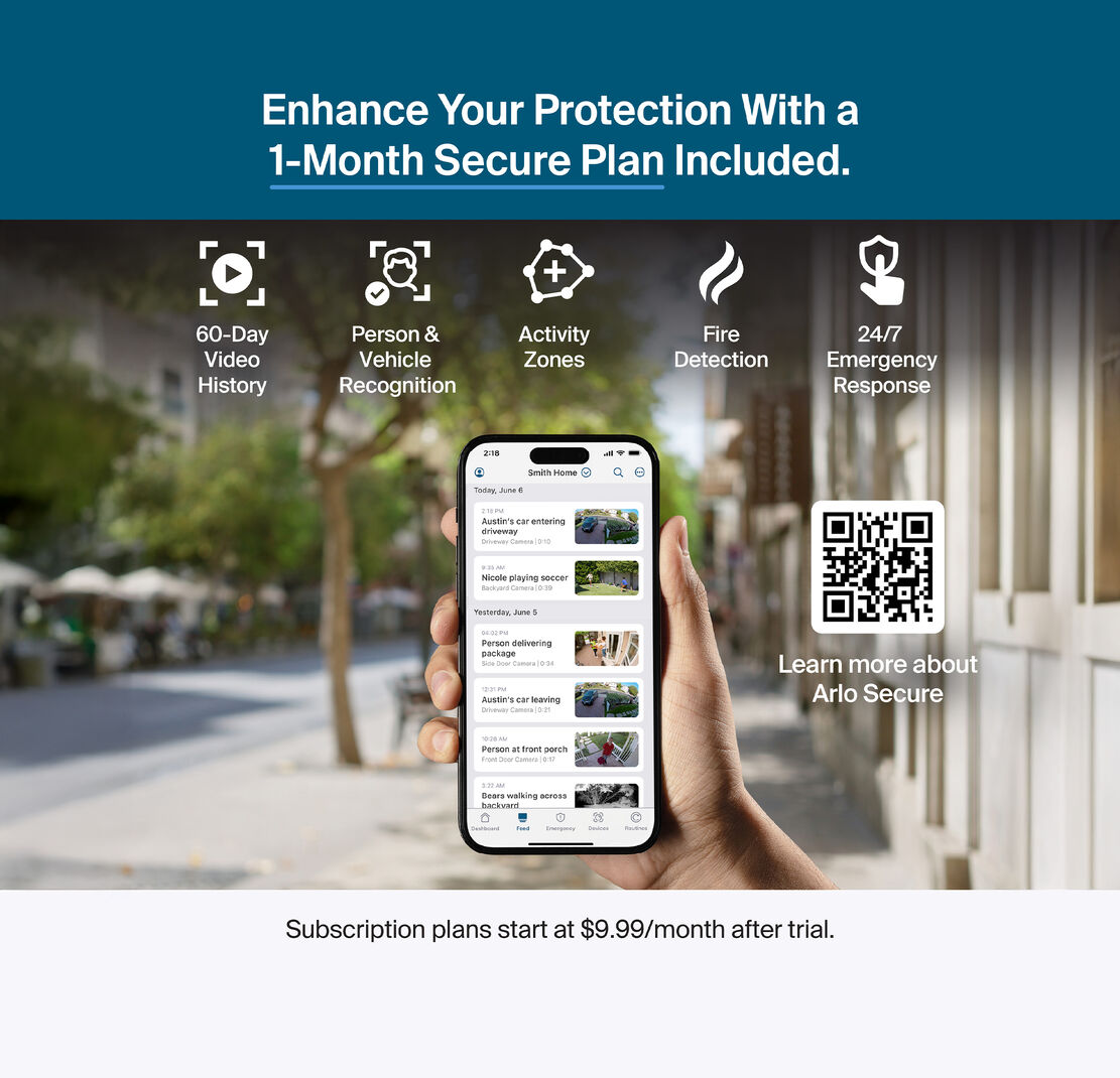 Arlo Pro Security Camera 2K (6th Gen) Wireless Security Camera