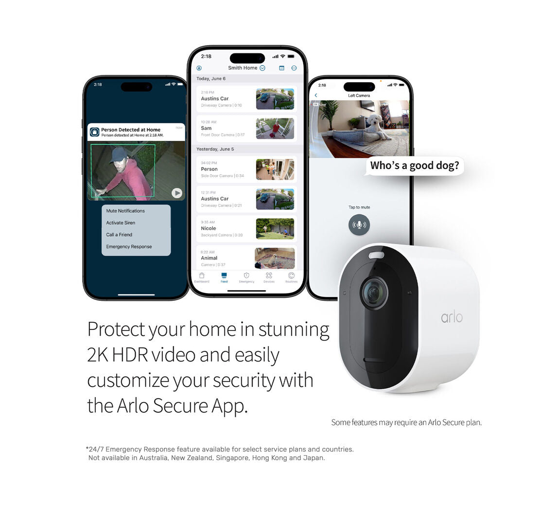 Arlo Pro 5S 2K Wireless Security Camera
